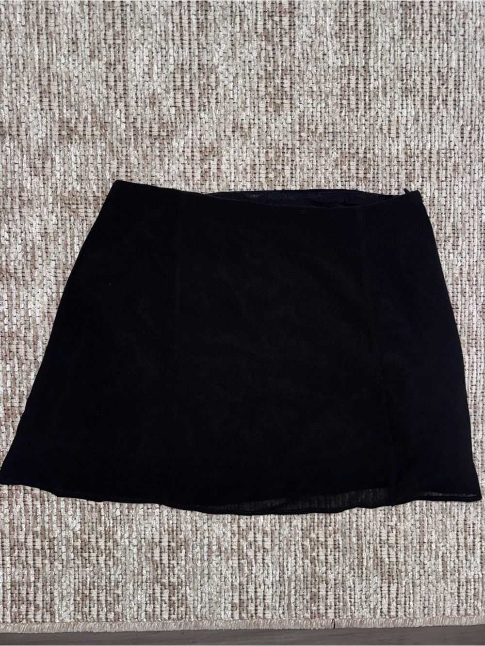 White Fox Boutique Black Mini Skirt